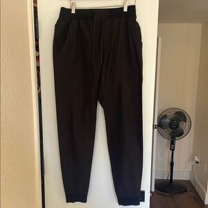 Men's Lululemon Black Jogger Pants Size Medium